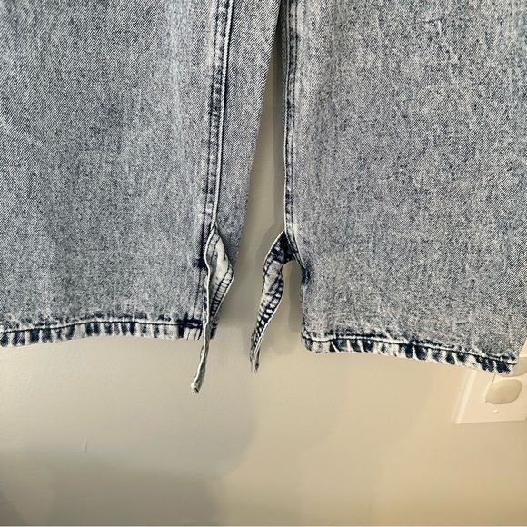 CULPOS X Jean Blouse size small Paperbag-Waist jeans size 0 Created for Macy's - Picture 7 of 8